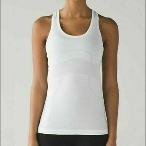 Lululemon Swiftly Tech White Racerback Tank Top